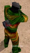 Nothing major, a green Mendoza...